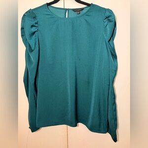 Banana Republic Teal A-Line Skirt